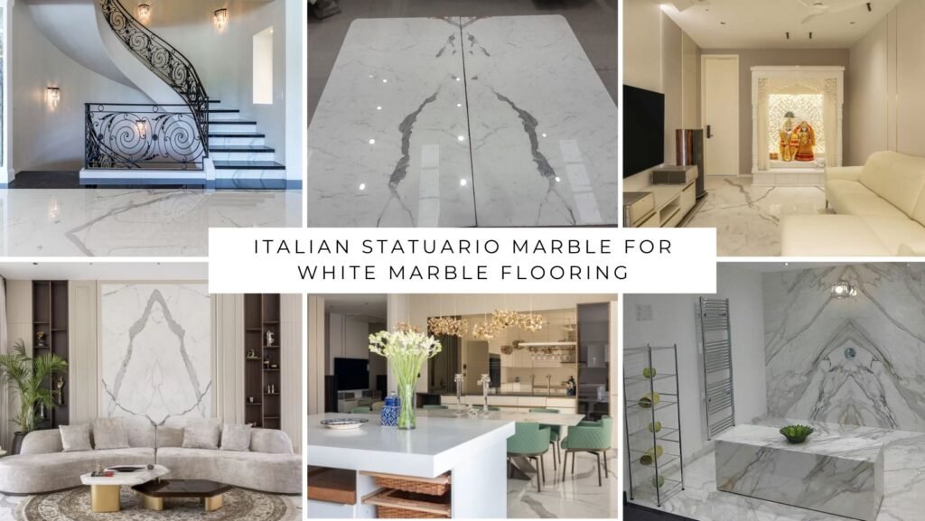 Why Choose Italian Statuario Marble For White Marble Flooring