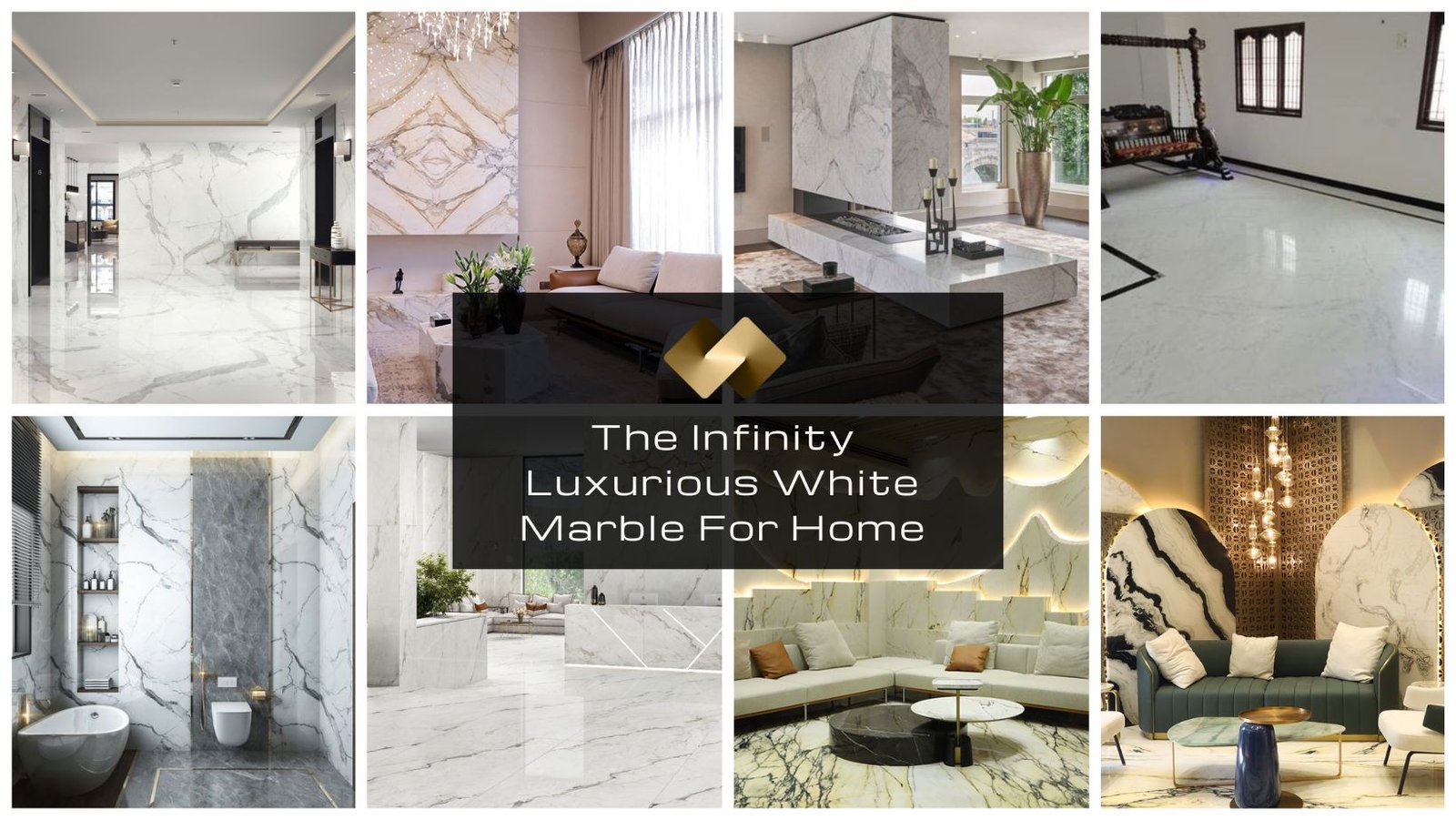 White Marble For Home With The Infinity Marble