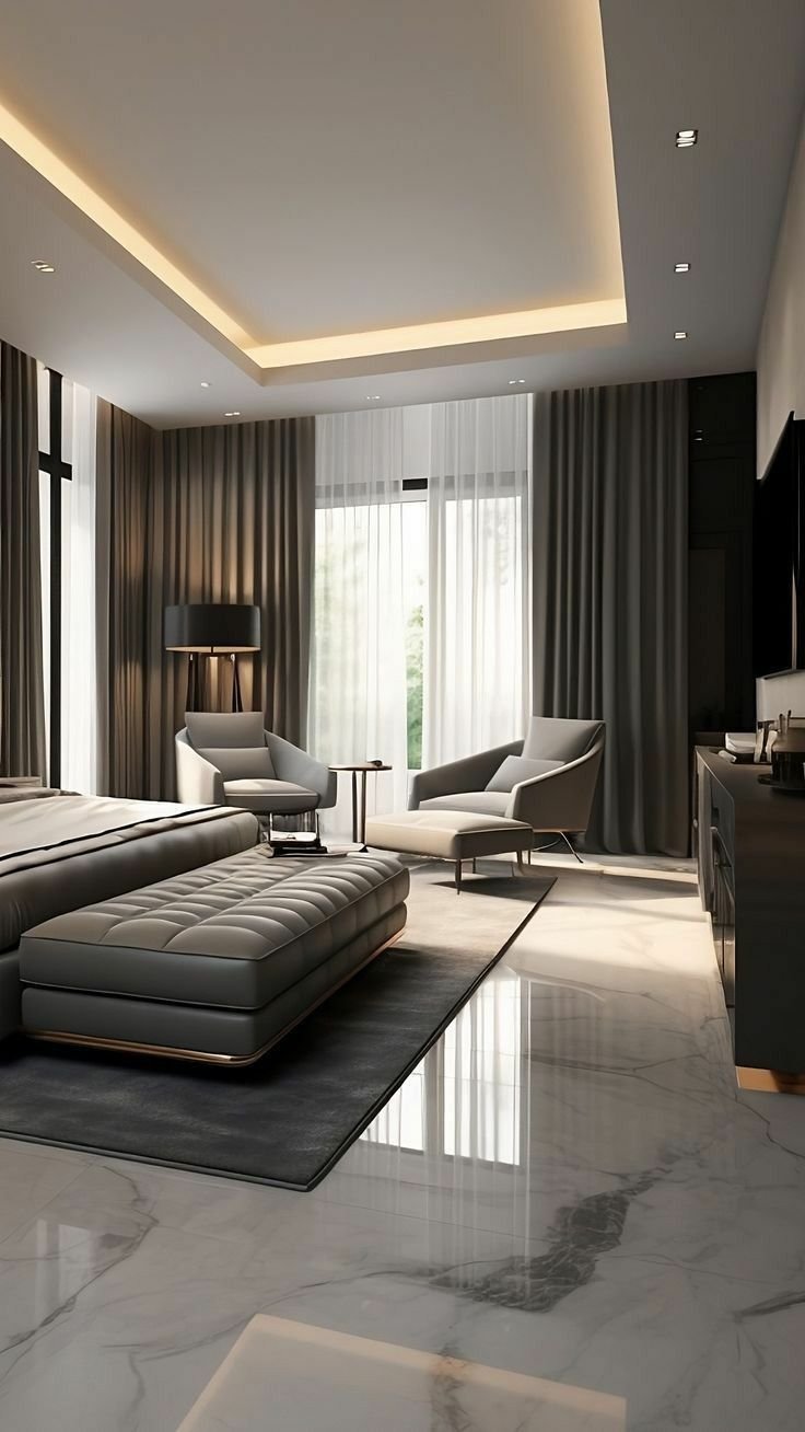 Luxurious Bedroom Flooring