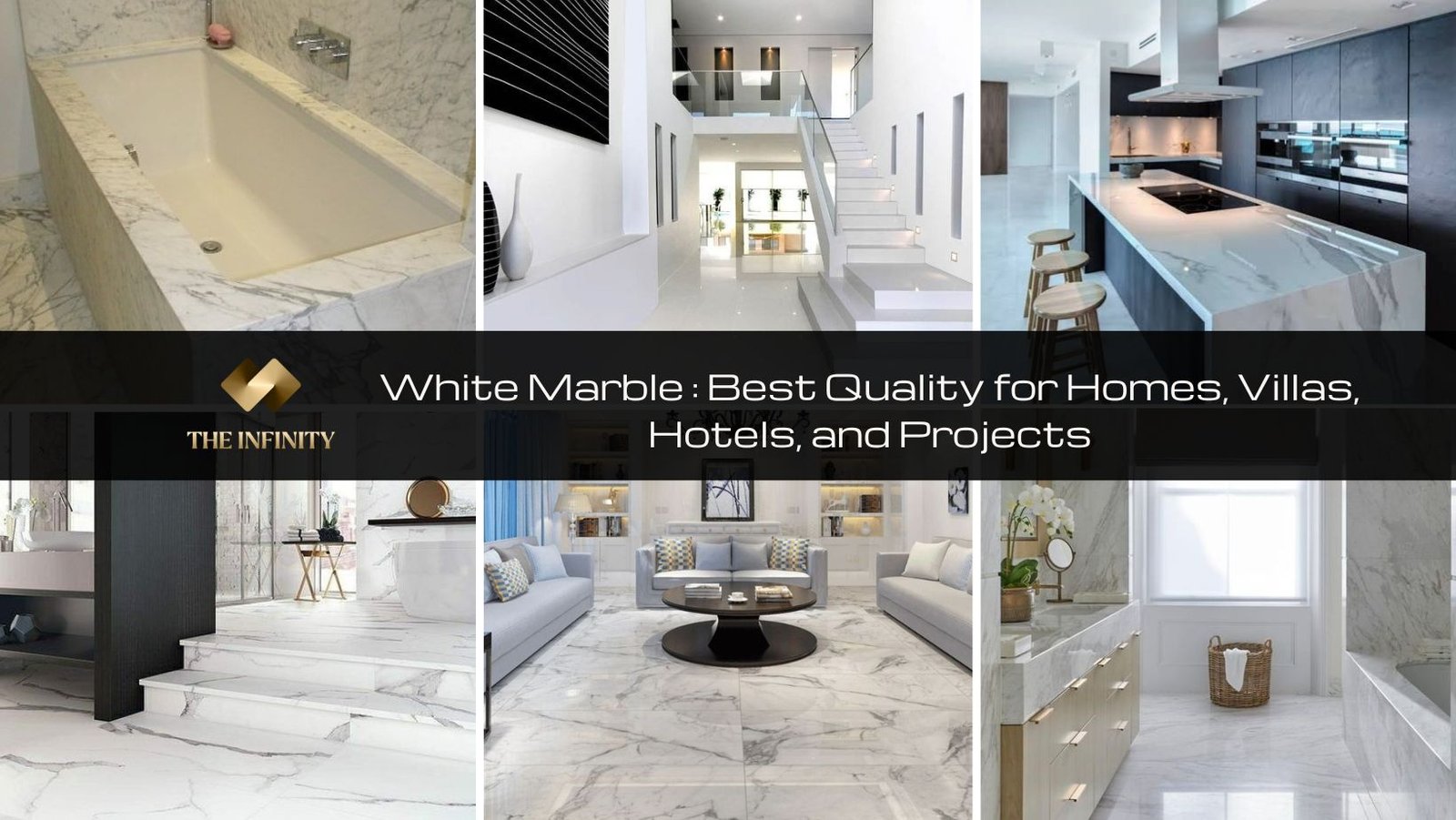 White Marble : Best Quality for Homes, Villas, Hotels, and Projects