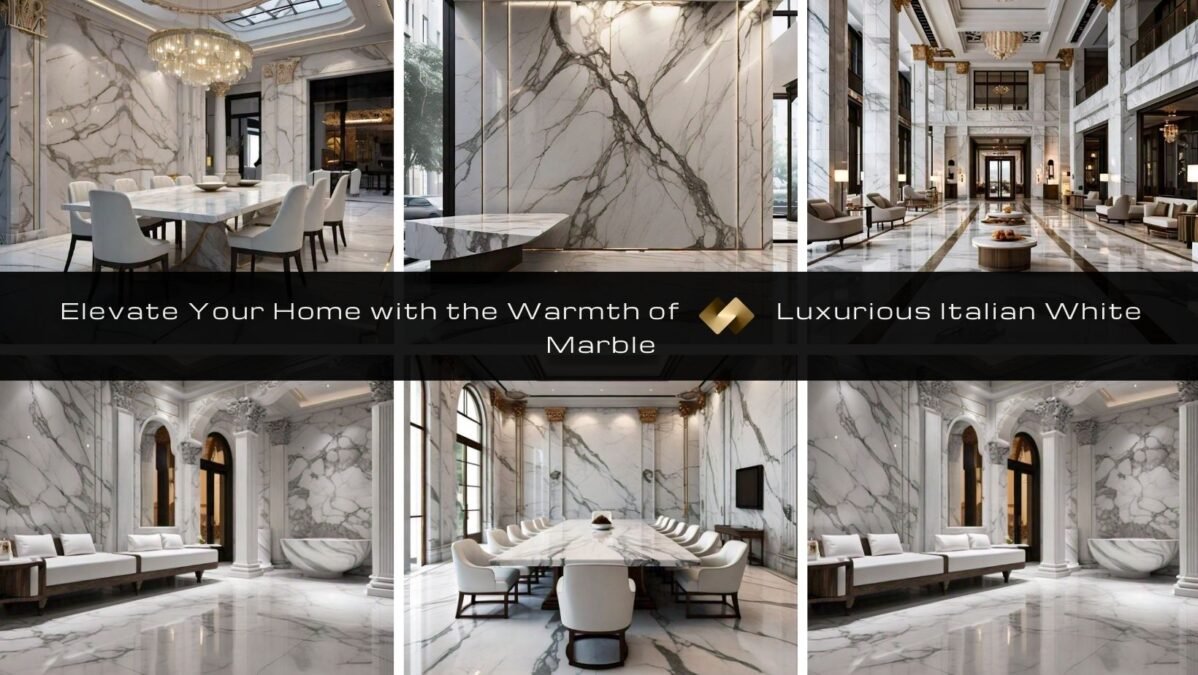 Elevate Your Home with the Warmth of Infinity Luxurious Italian White Marble