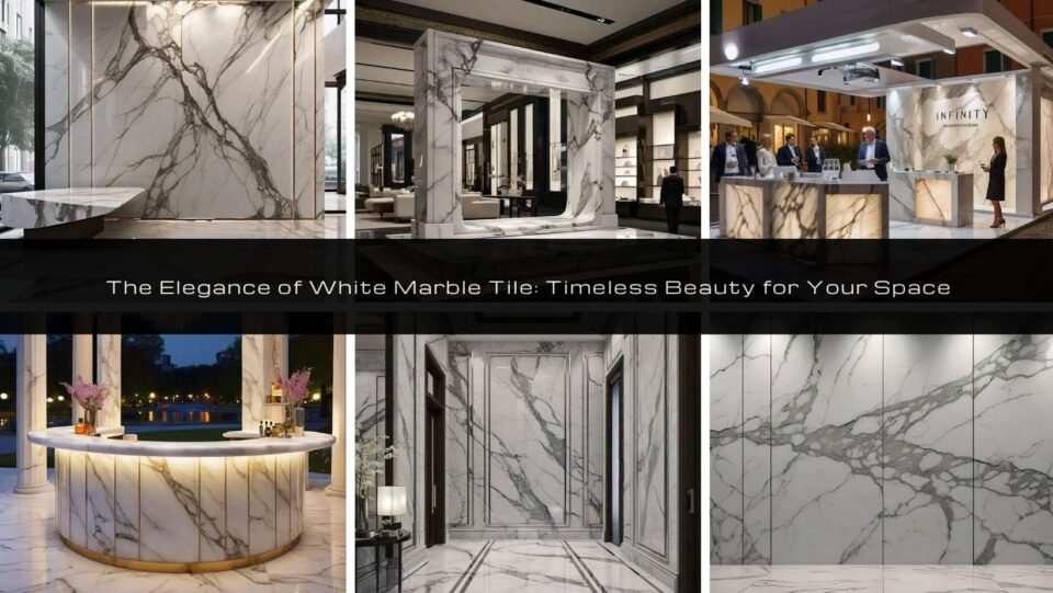 The Elegance of White Marble Tile