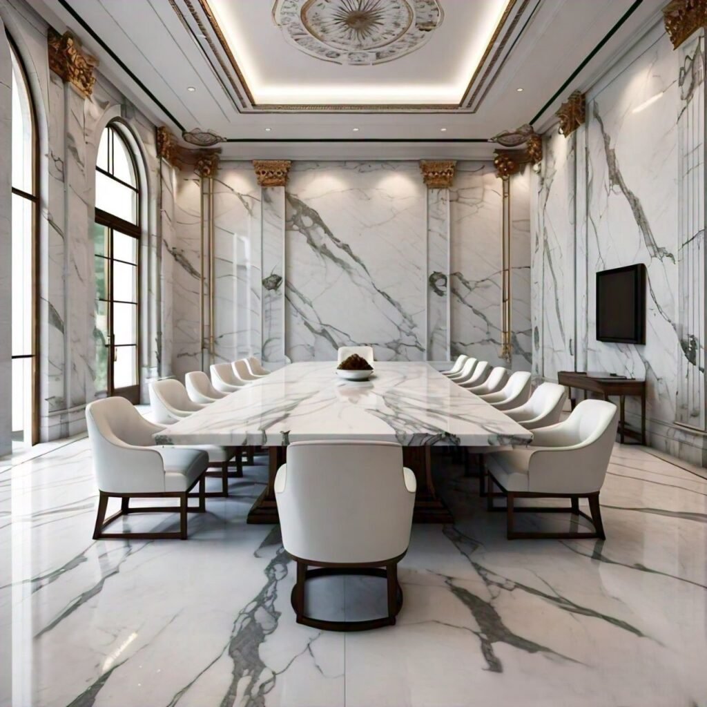 Experience the Real Luxury of Italian White Marble