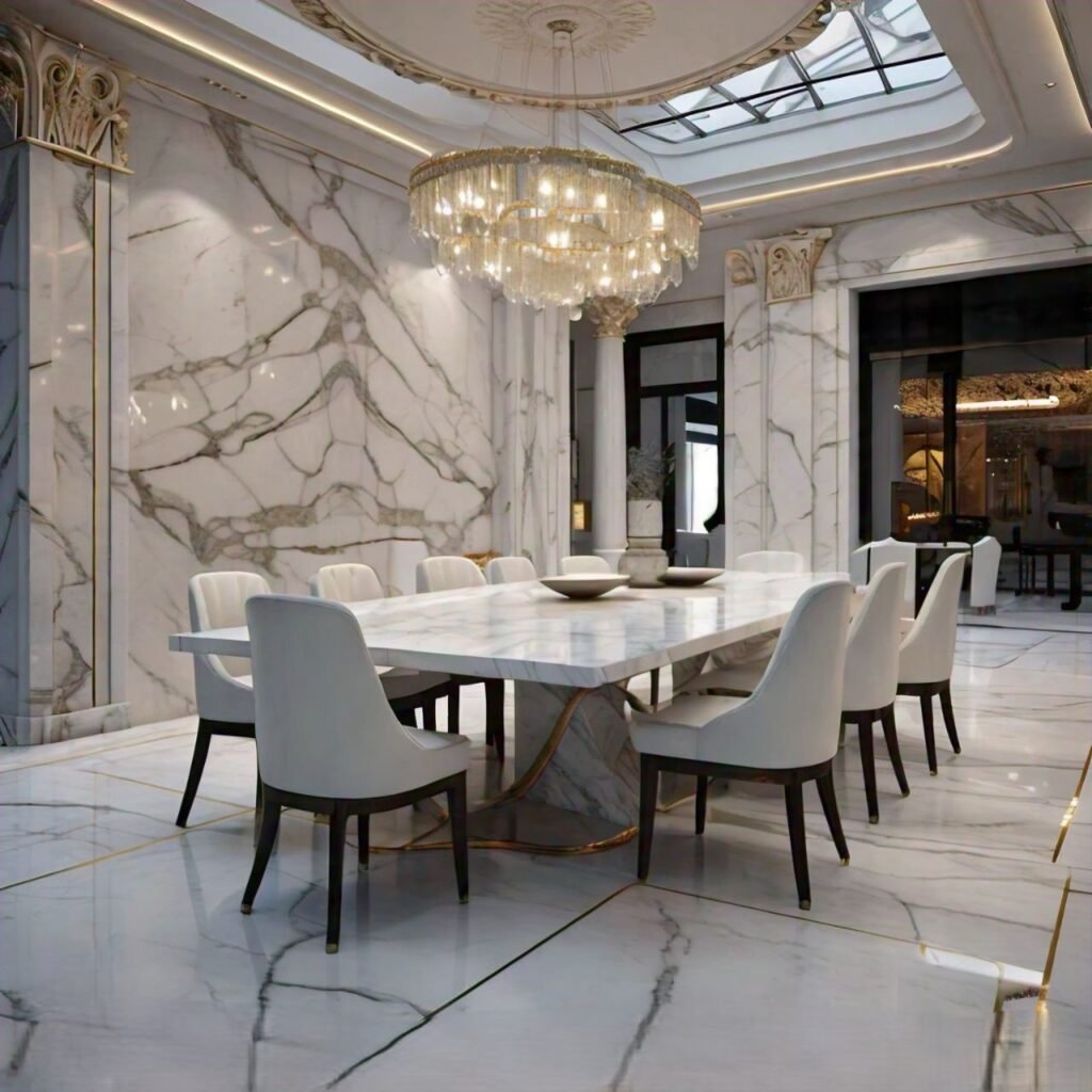 Experience the Real Luxury of Italian White Marble