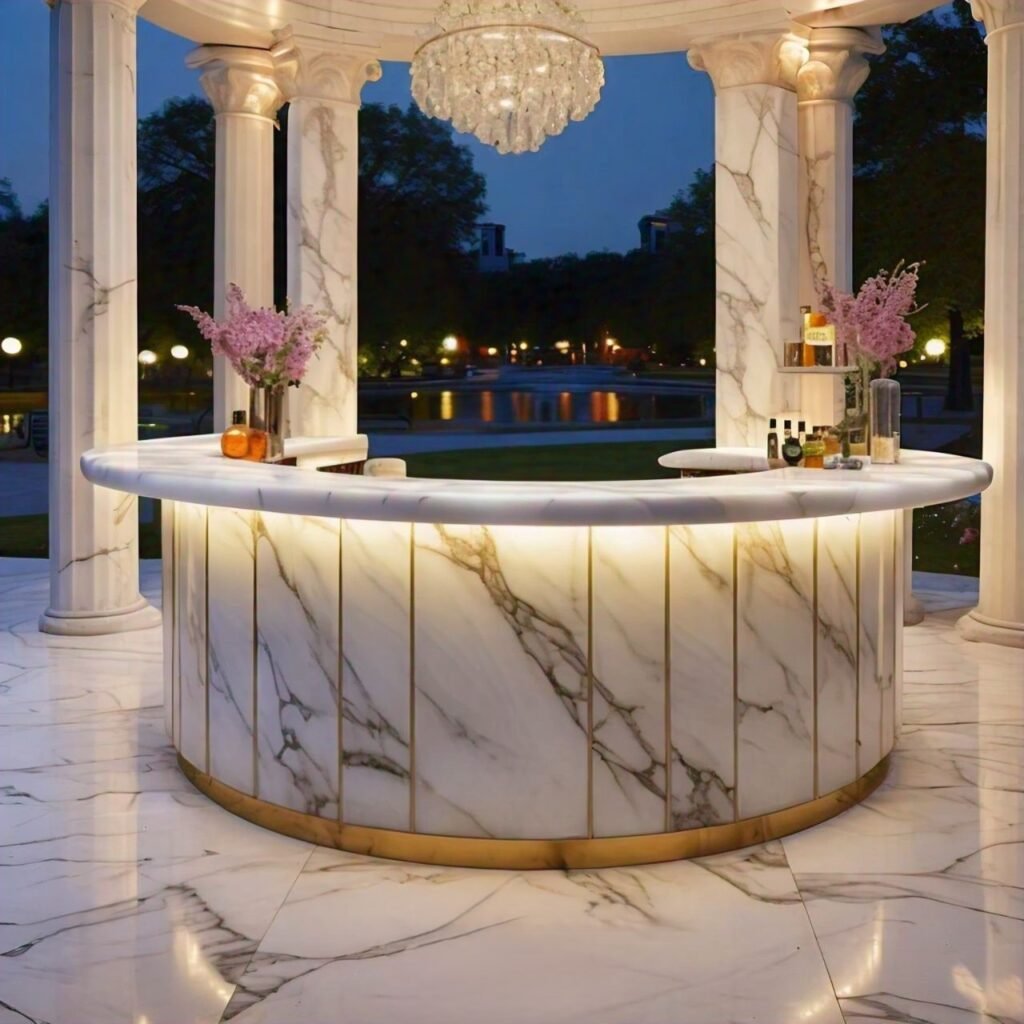 Experience the Real Luxury of Italian White Marble